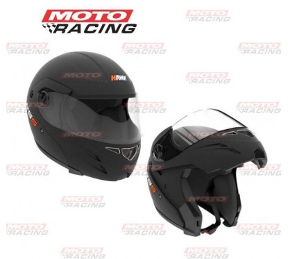 CASCO HAWK RS5 FLIP UP NEGRO MATE "L" 60cm